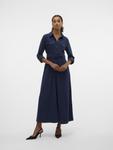 Макси платье VERO MODA Vilja, Navy - фото 2