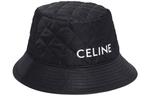 Бейсболка из винилового твила CELINE, черная - фото 2