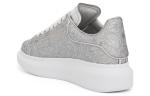 Alexander McQueen Oversized Silver Holographics Glitter Women's - фото 5