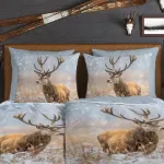 Пододеяльник Good Morning 135x200 + 1* 80x80 см - олень Muller Textil - фото 6