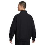 Топ Nike Solo Swoosh Plush Top 'Black White' - фото 2