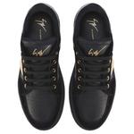 Кожаные кроссовки Giuseppe Zanotti, черный - фото 5