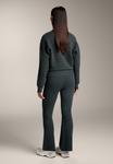 Брюки OYSHO FLARE KNIT, Dark Grey - фото 3