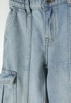 Джинсы CARGO POCKETS AND LONG LEG MINOTI, цвет Light Blue Denim - фото 3