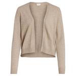 Кардиган Vila Ril Short, бежевый - фото 3