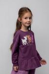 Детский лонгслив Coccodrillo, фиолетовый - фото