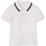 GUCCI Поло белый infant and toddler - фото 3