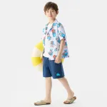 Рубашка MTSS Collaboration детская GAP, синий - фото 6