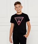 Футболка детская Guess с пальмой, черный - фото 3