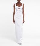 Свадебное атласное платье Rasario, белый - фото 2