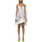 Natura драпированное мини-платье Zimmermann, белый - фото 4