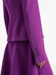 Шерстяной пиджак DOLCE & GABBANA, фиолетовый - фото 5