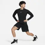 Топ Nike Pro Warm Long-Sleeve Top 'Black' - фото 3