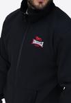 Толстовка Lonsdale Zip-up sweatshirt, Black/White/Red/Black - фото 4