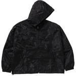 A BATHING APE Бейп сплошной камуфляж акула молния куртка, Black - фото 2