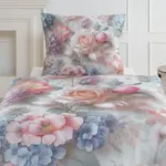 Постельное белье Dream Sleep Bloom Vision, 3D Look 155x220 см + 80x80 см Traumschlaf - фото 3