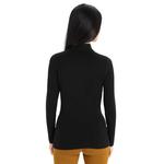 Базовый слой Icebreaker 260 Tech Turtleneck, черный - фото 2