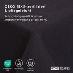 Скатерть Homescapes черный, 137/178 см - фото 6