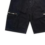 Джинсовые карго-шорты Givenchy, черные - фото 6