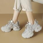 Кроссовки женские толстые низкие Occaman, черный - фото 9