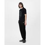 Фирменные брюки с вышивкой Louis Vuitton, черный - фото 2