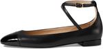 Балетки Stuart Weitzman Eden Strap Flat, черный - фото 4