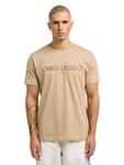 Футболка Carlo Colucci T-Shirt di Comun, кремовый - фото 3