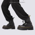 Ботинки Martin женские черный Making A Rocket - фото 4