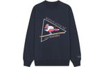 X And Wander Cotton Sweatshirt Maison Kitsune, синий - фото