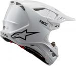 Шлем Alpinestars Supertech M10 Solid, White - фото 2
