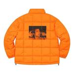 Куртка iggy pop puffy jacket 'orange black' Supreme, оранжевый - фото 2