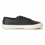 Кроссовки 2750 Кожа Superga, цвет Black/Aborio - фото 4