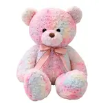 Милые яркие плюшевые мишки, высота 80см/100см Howard, синий - фото