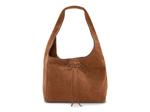 Сумка хобо Lucky Brand Clem Suede Mini Hobo Bag, Cognac - фото