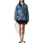 Куртка женская Miu Miu с карманами, синий - фото 2