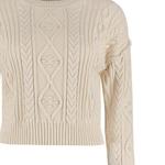 MaxMara Свитер женский белый - фото 7