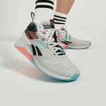 Нано Анноун Обувь 'Светло-серый' Reebok, Серый Черный - фото 7