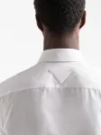 Рубашка с логотипом Prada, белый - фото 5