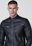 Куртка Koroshi Faux leather jacket, Black - фото 3