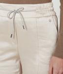 Брюки женские Marc Cain атласные, экрю - фото 4