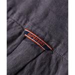 Рубашка с длинным рукавом Superdry Studios Casual Linen, серый - фото 4
