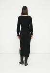 Платье VILA VIKERRY BOATNECK MIDI DRESS, Black - фото 3