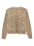 Кардиган с леопардовым принтом LIU JO, коричневый - фото 2
