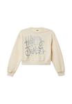Толстовка s.Oliver Sweatshirt, Helles Beige/Beige - фото 3