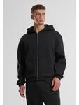 Переходная куртка Urban Classics Zip-Kapuzenpullover, черный - фото 3