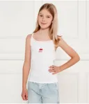 Топ slim fit Guess, белый - фото