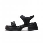 Сандалии с одним ремешком женские VAEL, Black - фото