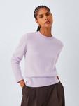 Водолазка из кашемира Crew Neck John Lewis, Lilac - фото