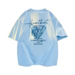 Футболка унисекс из хлопка, цвет вересково-серый - фото 10