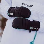 Перчатки пуховые Yeaz, синий - фото 2